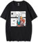 Chainsaw Man T-Shirt Summer Short Sleeve Round Neck Power T-Shirts Chainsaw Man Power T-Shirt Casual Harajuku Pullover for Men Women Teens