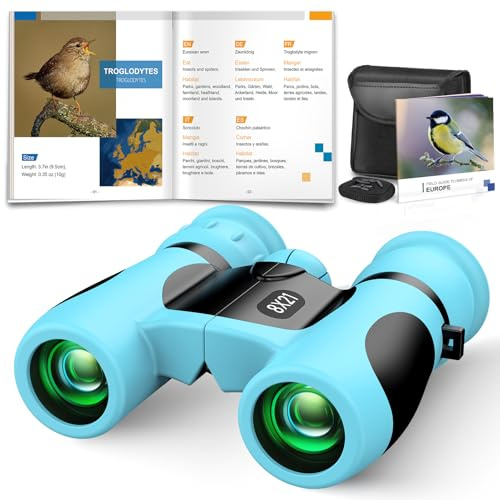 Fernglas für Kinder, Spielzeug 3-12 Jahre Jungen Geschenk für Jungen Ferngläser Kinder Spielzeug für Draußen -Weihnachten Geschenke