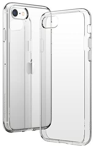 elago Hybrid Clear Case [2022 Updated Ver] Kompatibel mit iPhone SE 3 (2022) / SE 2 (2020) Kompatibel mit iPhone 8/7 Case, PC + TPU, Ganzkörperschutz Handyhülle (Transparent)