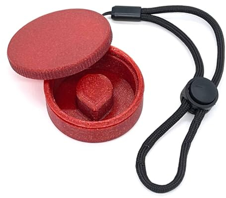 Boîte de rangement pod Aroma-Pod - Stockage et bouchon à vis - Fabrication allemande (rouge)