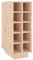 vidaXL Armoire à Vin Casier à Bouteilles Porte-Bouteille Étagère à Vin Stockage Rangement Maison Intérieur 23x34x61 cm Bois de Pin Massif