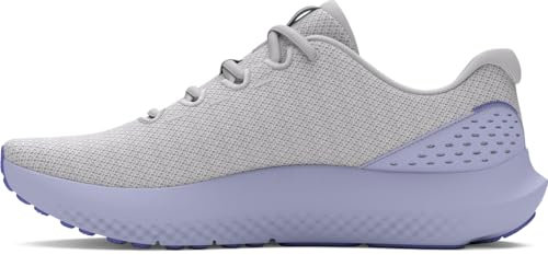 Under Armour Damen UA W Charged Surge 4 Sneaker, Halo Gray/Celeste/Starlight, 38.5 EU