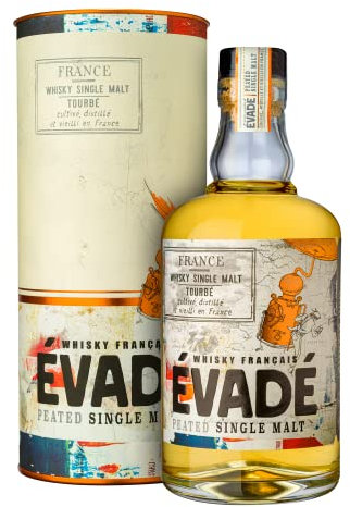 Évadé - Whisky Français Peated Single Malt - Origine France - 70cl