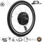 Voilamart Electric Bike Conversion Kit 26 Rear/Front Wheel 48V 1000W Ebike Conversion Kit Cycling Hub Motor with Intelligent Controller for Road Bike (1500W Rear Wheel with LCD Waterproof, 26inch)