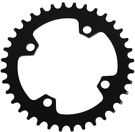 Haofy 96 Bcd Chainring, 96Bcd Bike Narrow Wide Round Chainring Repair Chain Ring For Mountain Bicycle, Chainring Bike Chainring Bicycle (36T)
