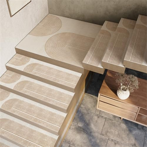 Hixingo Diatomeenerde Badematte rutschfeste Badvorleger Diatomeenschlamm Absorbierender Modern Badteppich Schnelltrocknende Home Matte Für Küche Bodenmatte (22x70cm,Nordic Lines 2)