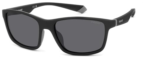Polaroid PLD 2153/S MATTE BLACK GREY/GREY 58/16/135 Herrenbrillen Sonnenbrillen
