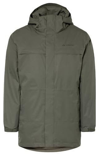 Vaude Herren Mens Escape Padded Parka Jacke, Khaki, L EU