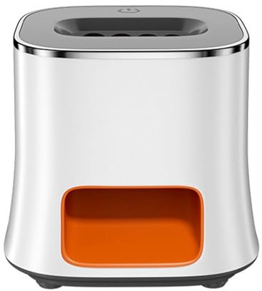 LUOFENG Effizienter automatischer Samenentferner, elektrischer Nussöffner, Nussknacker mit Mehreren Löchern, wiederaufladbares Nussknackgerät für Samen
