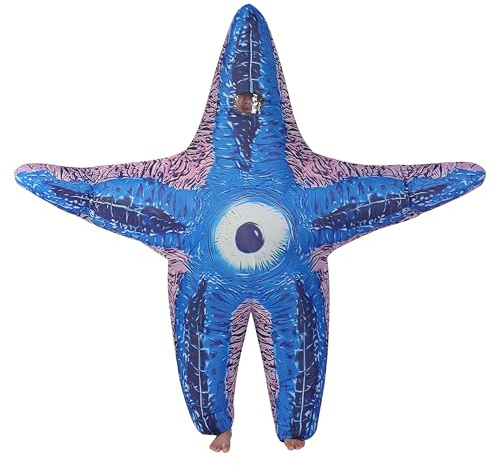 wylksylk Inflatable starfish costume for Adult, Inflated starfish costume for Halloween, Christmas, Cosplay Celebration (Starfish)