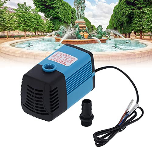 Bomba de agua for aire acondicionado, bomba de agua sumergible IPX8 de 40 W, bomba de enfriador de aire for aire acondicionado refrigerado por agua 380 V, for fuentes de jardinería, paisajismo de esta