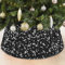 FOTSHARER Weihnachtsbaum-Halsband, schwarz, 72 cm, große Weihnachtsbaum-Halsbänder für künstliche Bäume, Weihnachtsbaum-Basisabdeckung, runde Samt-Weihnachtsbäume, Standabdeckung für Feiertage, Party