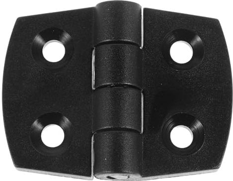 ULTECHNOVO Stainless Steel Gate Hinges Heavy Duty Hinges Stainless Steel Boat Seat Hinges Marine Grade Stainless Steel Hinges Black