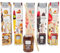 Suarez Sweet Home Collection Raumduft Stäbchen ätherisches Öl duftend Diffusor Haus Schokolade, Käsekuchen, Crème Caramel, Cookies, Cotton Candy 100 ml (Gourmet, Set)