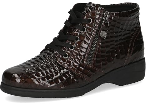 CAPRICE Comfort Damen Stiefeletten aus Leder Mehrweite H