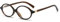 YAMEIZE Kleine Ovale Blaulicht Brille Damen Herren Retro Blaufilter Gaming Computer Brille (Braun Klar)