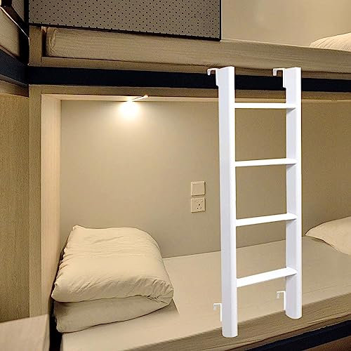 GXXINGIN Scaletta per Letto a Castello Bianca per Camper, scaletta di Ricambio per Letti a Castello per Interni ad Alta Resistenza, scaletta Decorativa Multifunzione per Il Lato del Letto, Facile da