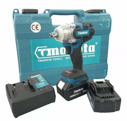 Avvitatore impulsi svita avvita bulloni auto camper 2 batterie 5,0 ah 68V 1/2