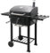 House Of Home XL Charcoal BBQ Smoker with Side Tables – Barbecue Grill for Outdoor Cooking – Adjustable Chimney For Airflow Control, Portable & Durable – Extra Large Black Garden BBQ Grill