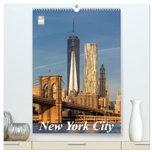 New York City (hochwertiger Premium Wandkalender 2026 DIN A2 hoch), Kunstdruck in Hochglanz: Zwischenstopp in New York City (CALVENDO Orte)