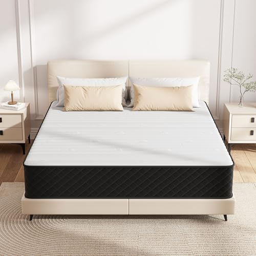 Matoresu Extrafeste Matratze 140x200 H4 mit Öko-Tex Ertifiziert für höheres Körpergewicht & Rückenschmerzen Linderung, 7-Zone Taschenfederkernmatratze mit Memory Foam, Höhe 25cm