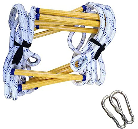 Seilleiter, Trainingsleiter Hochhaus Home Engineereladder Outdoor Rettungsleiter/8M/26Ft(25m/82ft)