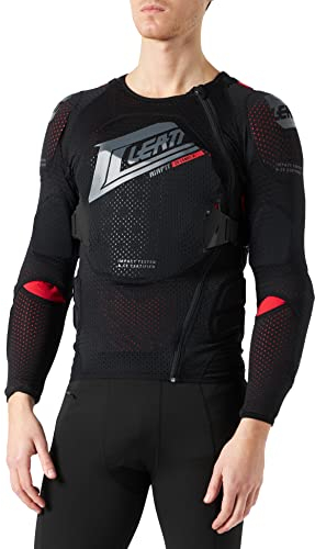 Leatt Protector Corporal 3DF AirFit, Color: Negro, tamaño: S/M (5018101211)