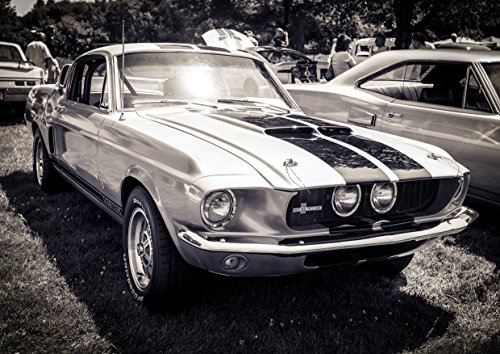 Poster Eleanor Ford Mustang 1967 B