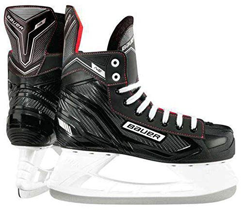 Bauer Jungen Ns Junior Schlittschuhe, schwarz/rot, 35 EU