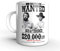 Terence Hill Wanted $20.000 - Die rechte und die linke Hand des Teufels Bud Spencer - Tasse rund (330ml)