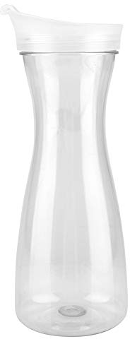 Water Carafe with Lid, 21oz Plastic Iced Tea Pitcher Jug Water Pitcher Juice Pitcher Beverage for Wine Coffee Milk and Juice