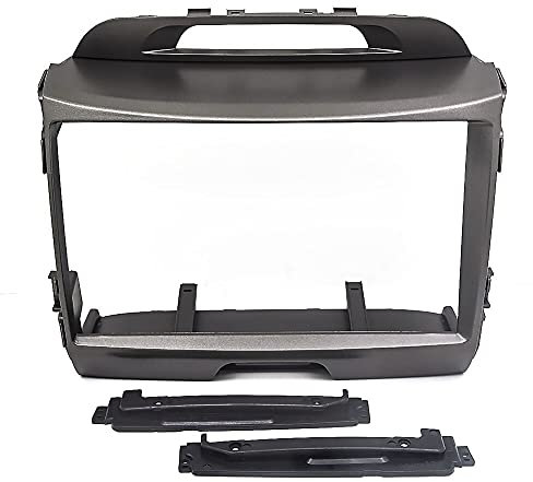 Doppio Din Frame 9 Car Radio Fascia per KIA SPORTAGE 2010-2015 Dashboard Kit di Installazione GPS DVD GPS Telaio