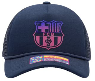 Fan Ink Barcelona 'Atmosphere' Trucker Style Snapback Mütze/Cap Navy Blau, Marineblau