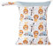 SEAUR Nasstasche Kita Kindergarten Groß Dry Wet Bag Baby Windeltasche für Unterwegs Wasserdicht Nassbeutel Reißverschluss Waschbar Wiederverwendbar Organizer Beutel Reise Sport Pool - 1 Stück 30*40cm