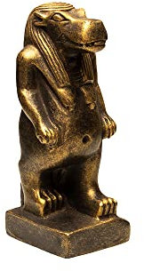 Taweret Ägyptische Göttin – Bronze Nilpferd Statue – alte ägyptische Gottheit – hergestellt in Ägypten