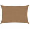 vidaXL Sonnensegel Sonnenschutz Windschutz Sonnendach UV Schutz Sonnenschutzsegel Schattenspender Garten Terrasse Balkon 160g/m² Taupe 2x3m HDPE
