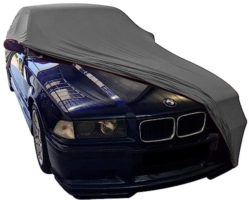 Star Cover Indoor Autoabdeckung kompatibel mit BMW 3-Series Coupe (E36) SUPER Soft Stretch
