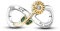 CYCUFF Sterling Silber Charms 925 für Europäische Armband & Halsketten Anhänger Perlen Schmuck Geschenk für Frauen Familie Freunde (Sonnenblume Ewigkeit Bead)