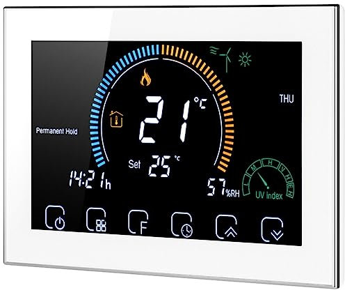 Intelligentes Thermostat Bht-8000 Weiß, Digitale Temperaturregelung