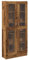 vidaXL Highboard Altholz-Optik 82,5x30,5x185 cm Holzwerkstoff, Sideboard, Beistellschrank, Aufbewahrungsschrank, Schrank, Lagerschrank, Hochschrank