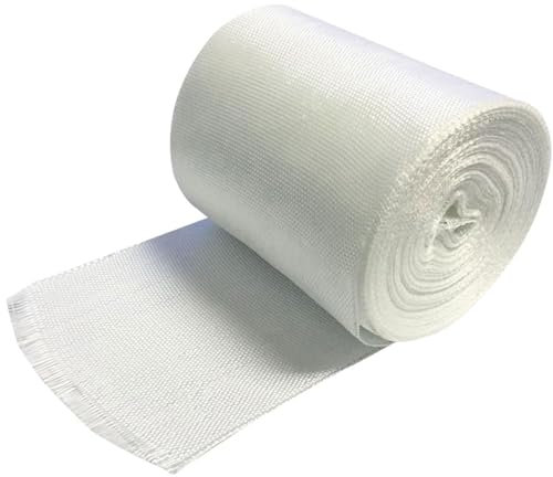 UIHECTA Treillis en Fibre De Verre, RéSistance Et Stabilité RenforcéEs, 120 G/M², pour PlâTrage Et RéParation Fissures,W:20cm,L: 50m