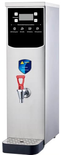 STDZQCWY Scaldabagno Commerciale da 30 Litri, Scaldabagno Automatico da 2500 W, Scaldabagno per caffè, Rubinetto Antigoccia, Controllo Automatico della Temperatura, 35 Litri All'ora