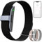 Fitness Tracker Schrittzähler Armband ohne Display Herzfrequenzmesser Blutdruck Schlaftracker 50+ Sportmodi Kalorienzähler IP68 Wasserdicht Smartwatch Fitness Armband iOS Android