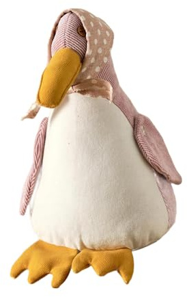 Weighted Duck Door Stopper Anti-Collision Door Stop 5.12x6.30x9.06inch Decorative Animal Design for Home Floor Protection-