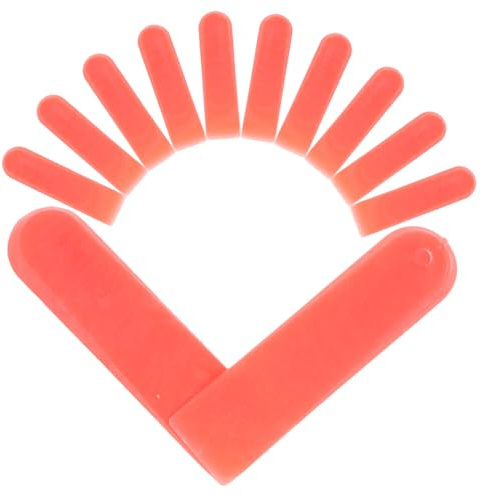 Gatuida 100 Pezzi Kit Cunei Livellatori per Piastrelle Rosso Distanziatori in Plastica Riutilizzabili per Pavimenti e Pareti Strumenti per Installazione Uniforme e Livellamento Preciso