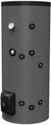 Fothermo® 200 L Solar Standspeicher – Photovoltaischer Warmwasserspeicher | Warmwasser mit Solarstrom | Netzunabhängig | Trinkwasserkonform | PVB-200