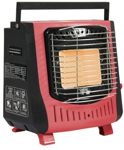 Chauffage à gaz portable avec protection contre l'hypoxie pour le camping et l'extérieur, design mobile pour tentes et autres espaces extérieurs