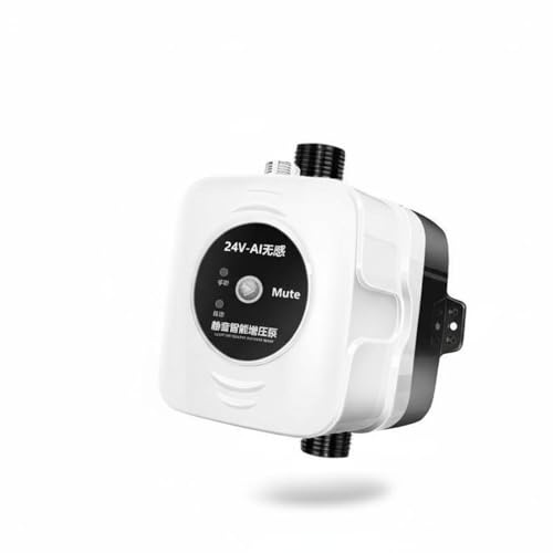 FytStycale 24V Water Pump Waterproof Water Booster Pump Energy Saving Plumbing Equipment for Washroom, Kitchen, High Flow 150W