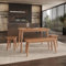 Krok Wood Esstisch Paris aus Massivholz (Buche, 200 x 100 x 75 cm)