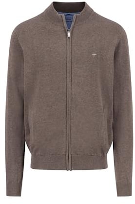 FYNCH-HATTON Strickjacke aus Baumwolle mit Stehkragen Earth/XL